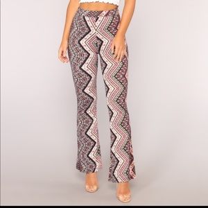 Brand new print pants